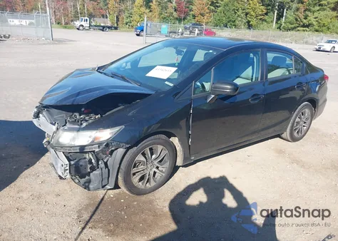 2015 Honda Civic Ex из США, поврежденный, VIN 19XFB2F86FE294372